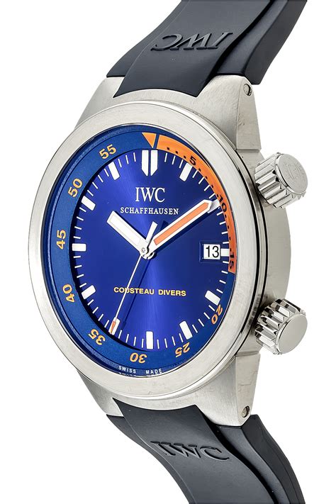 iwc dive|iwc aquatimer cousteau diver.